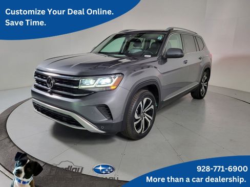 Used 2021 Volkswagen Atlas SEL Premium image 1