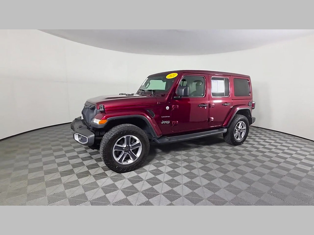Used 2021 Jeep Wrangler Unlimited Sahara AWD/4WD image 17