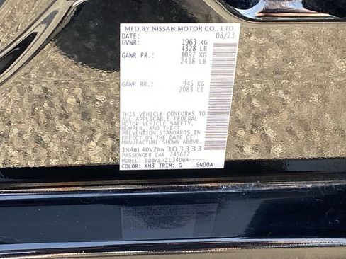 Certified 2024 Nissan Altima 2.5 SV FWD image 34