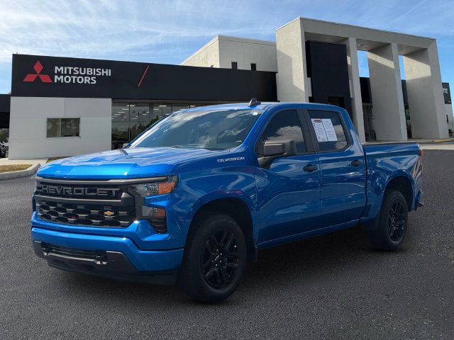 Used 2022 Chevrolet Silverado 1500 Custom RWD image 1