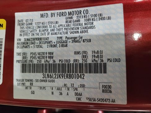 Used 2014 Lincoln MKZ AWD image 33