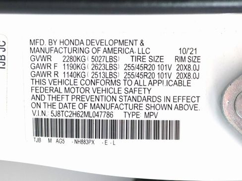 Certified 2021 Acura RDX A-Spec image 29