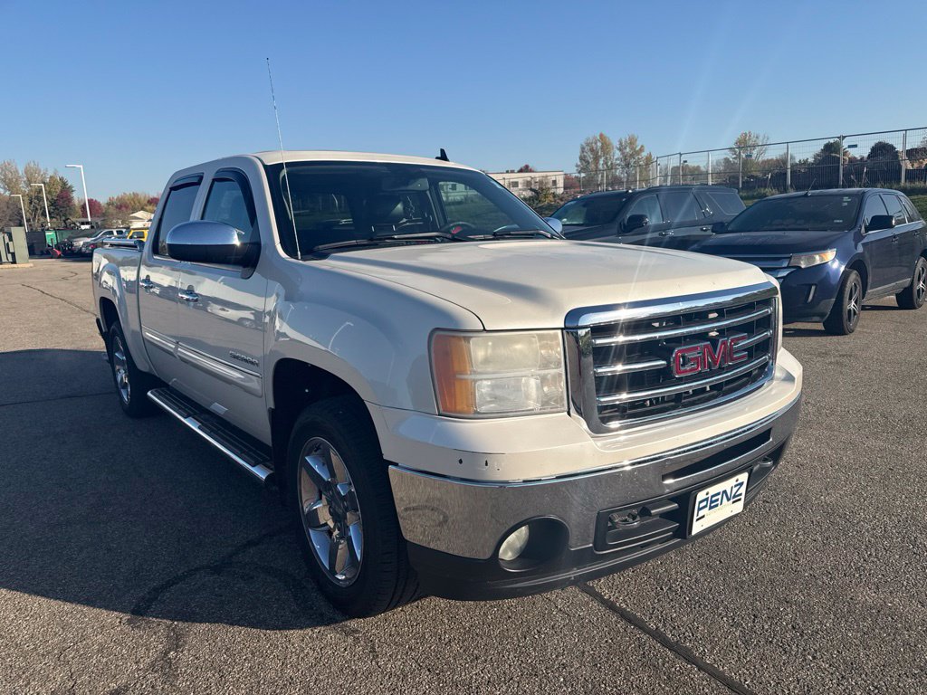 Used 2013 GMC Sierra 1500 SLT w/ SLT White Diamond Edition AWD/4WD image 3