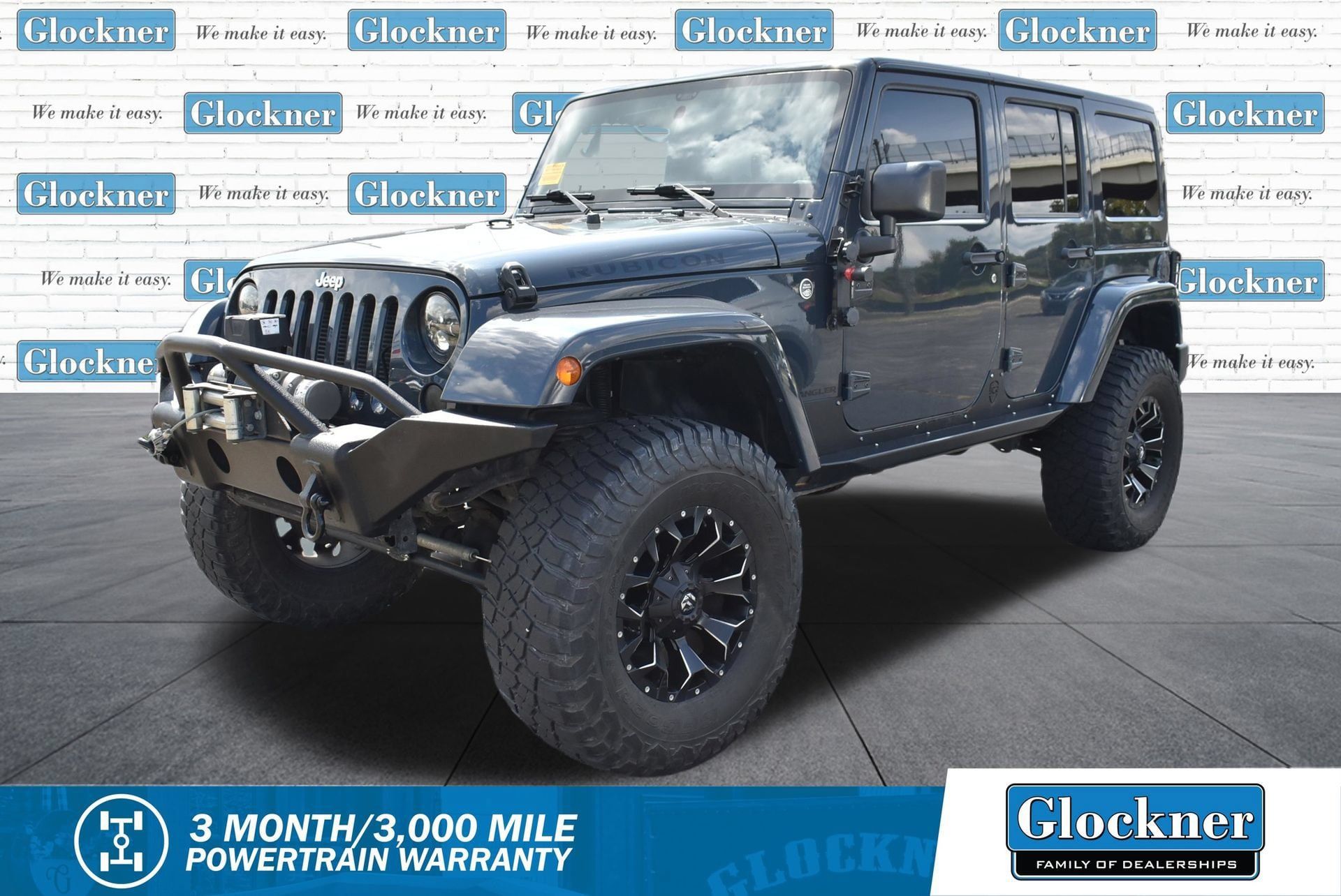 Used 2016 Jeep Wrangler Unlimited Rubicon w/ Connectivity Group AWD/4WD image 1