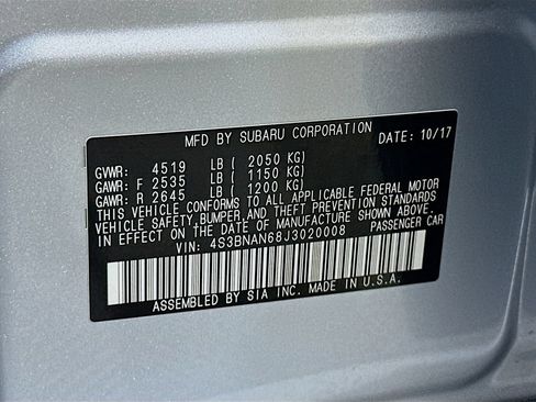 Used 2018 Subaru Legacy 2.5i Limited AWD/4WD image 33