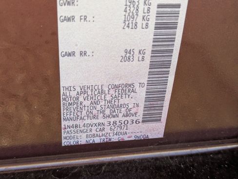 Certified 2024 Nissan Altima 2.5 SV image 33