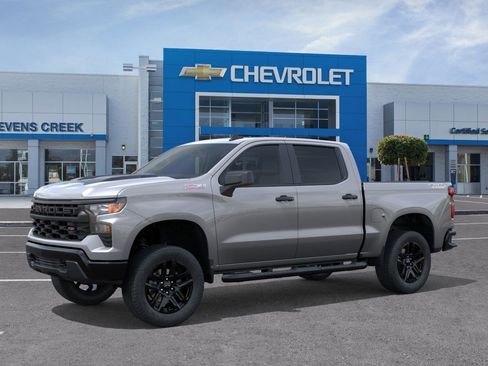 New 2026 Chevrolet Silverado 1500 Custom Trail Boss w/ Turbomax Blackout Package AWD/4WD image 6