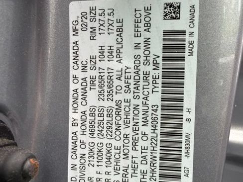 Used 2020 Honda CR-V LX image 4