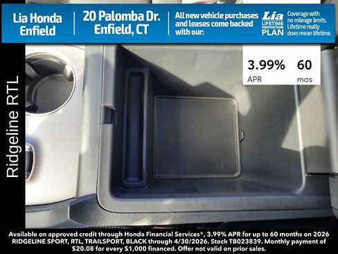 New 2026 Honda Ridgeline RTL image 27