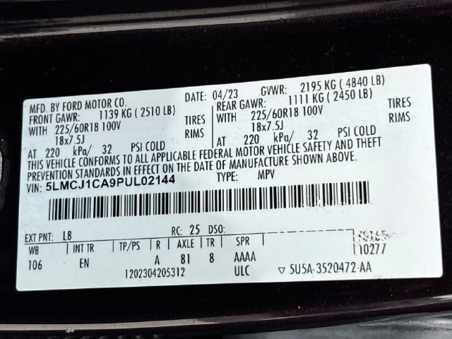 Used 2023 Lincoln Corsair FWD image 31