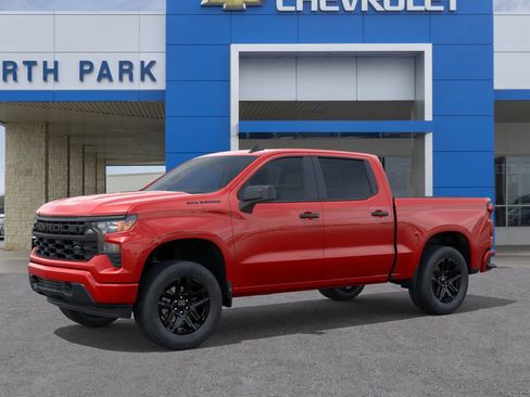 New 2026 Chevrolet Silverado 1500 Custom w/ LPO, Dark Essentials Package RWD image 2