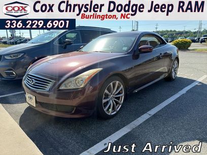 Used 2009 INFINITI G37 Convertible w/ Premium Pkg