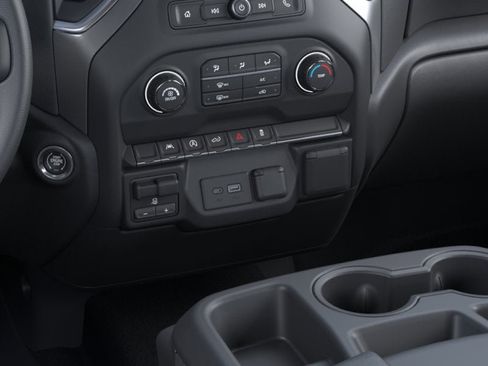 New 2026 Chevrolet Silverado 1500 Custom w/ Turbomax Blackout Package AWD/4WD image 23
