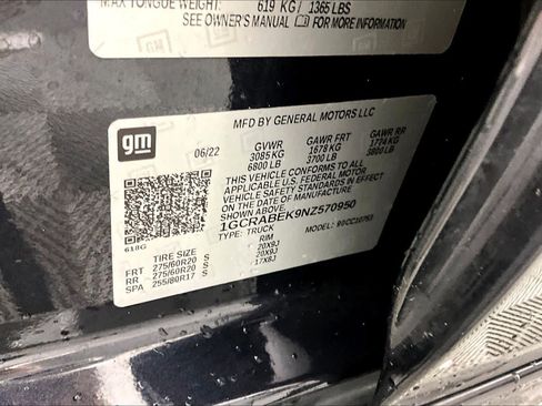 Certified 2022 Chevrolet Silverado 1500 Custom RWD image 32