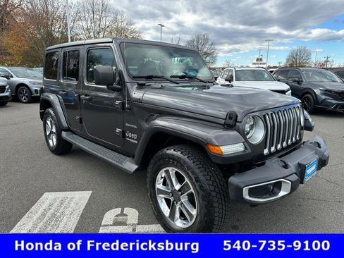 Used 2020 Jeep Wrangler Unlimited Sahara image 8