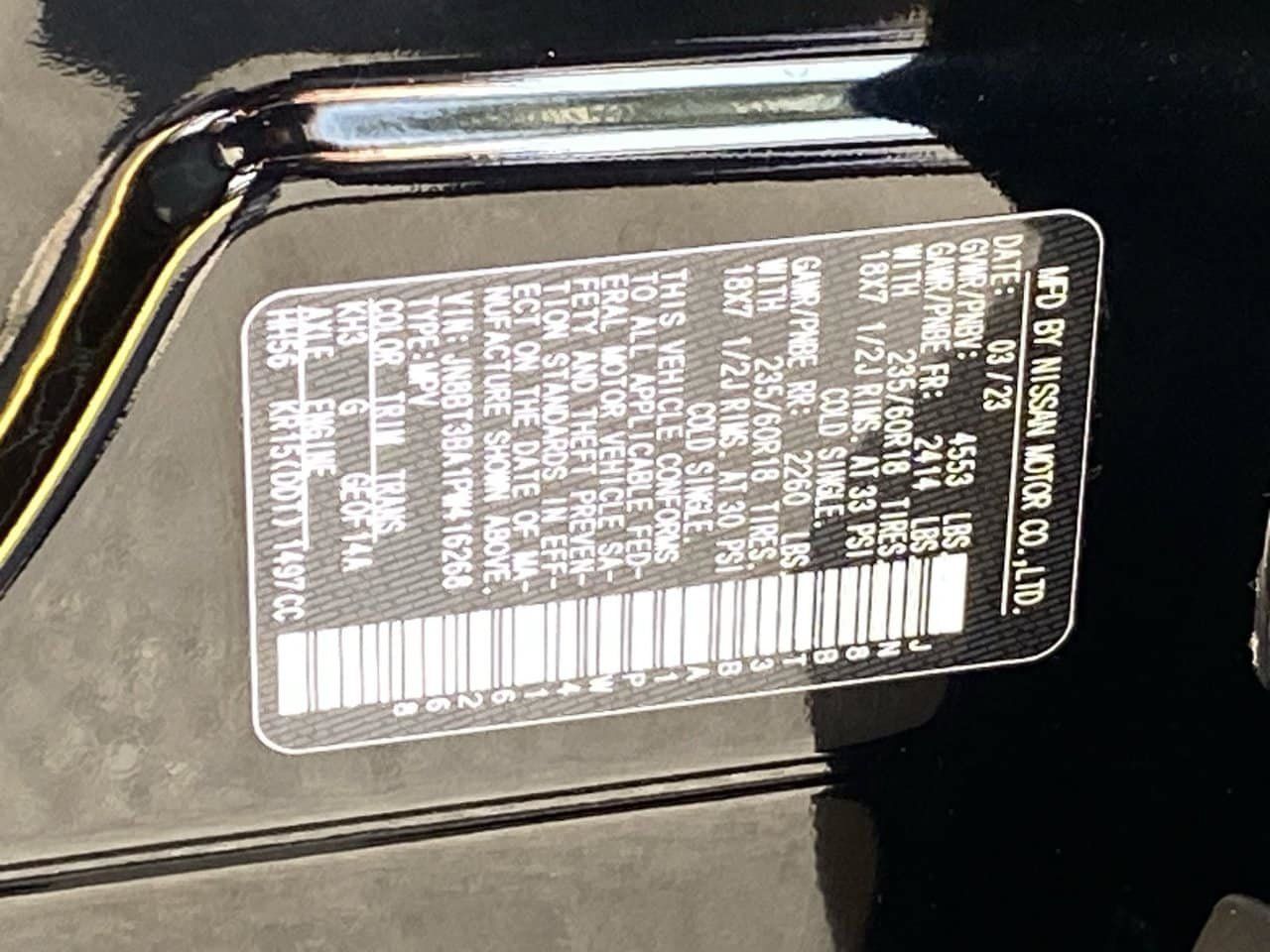Certified 2023 Nissan Rogue SV FWD image 34