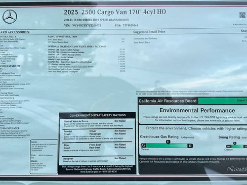 Used 2025 Mercedes-Benz Sprinter 2500 image 27