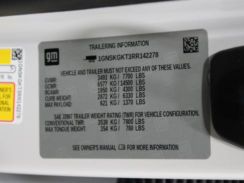 Used 2024 Chevrolet Suburban High Country w/ Advanced Technology Package AWD/4WD image 50