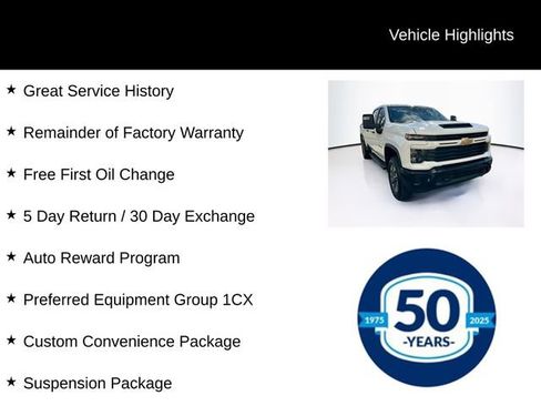 Used 2024 Chevrolet Silverado 2500 Custom w/ Custom Convenience Package image 7