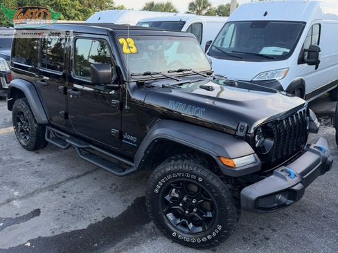 Used 2023 Jeep Wrangler Unlimited w/ Sun & Screen Package AWD/4WD image 1
