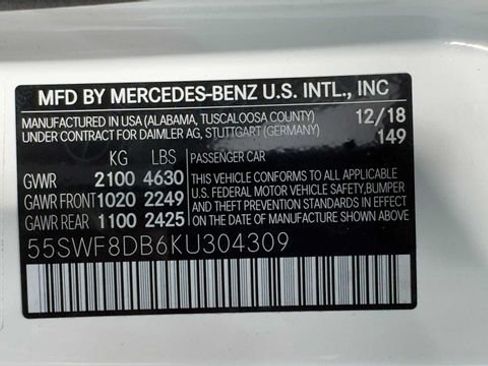Used 2019 Mercedes-Benz C 300 Sedan w/ Premium Package image 37
