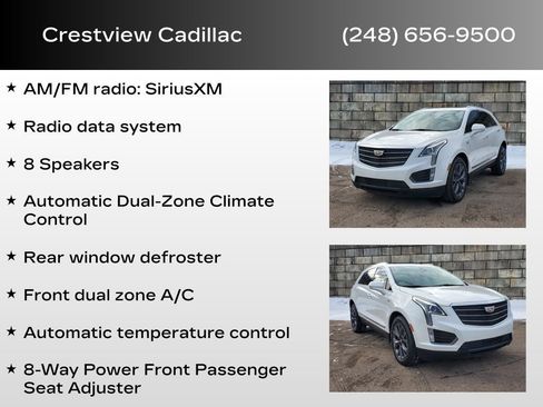 Used 2019 Cadillac XT5 Luxury w/ LPO, Black Ice Package image 24