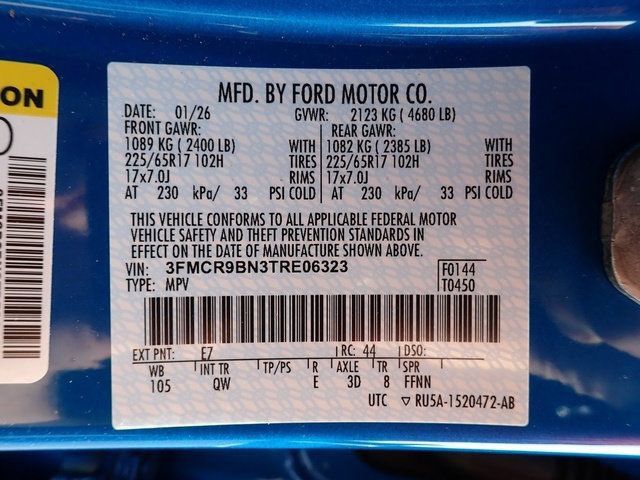 New 2026 Ford Bronco Sport Big Bend w/ Convenience Package AWD/4WD image 17