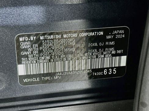 Used 2024 Mitsubishi Outlander SE FWD image 12