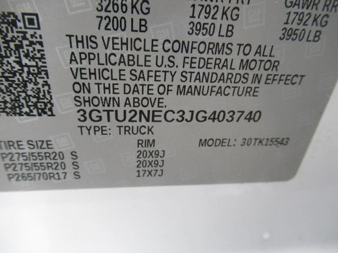 Used 2018 GMC Sierra 1500 SLT AWD/4WD image 21