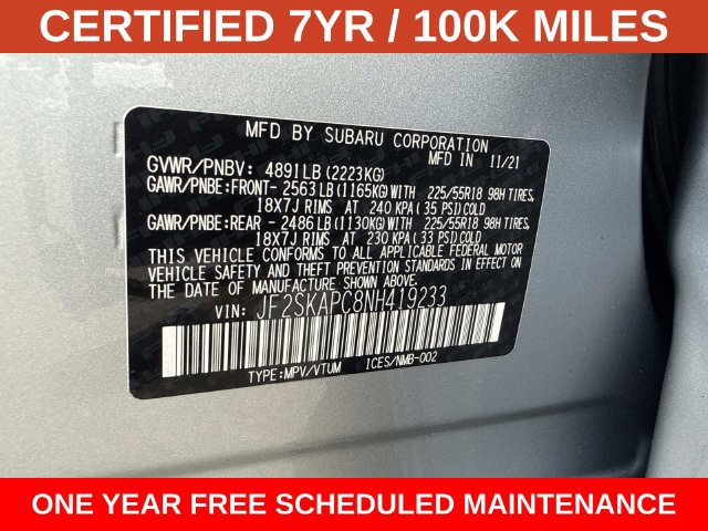 Used 2022 Subaru Forester Limited AWD/4WD image 30
