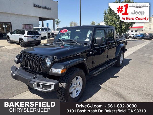 Certified 2021 Jeep Gladiator Sport AWD/4WD image 1