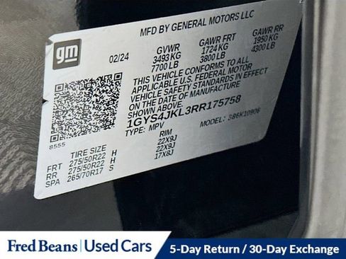 Used 2024 Cadillac Escalade ESV Luxury w/ LPO, Floor Liner Package image 36