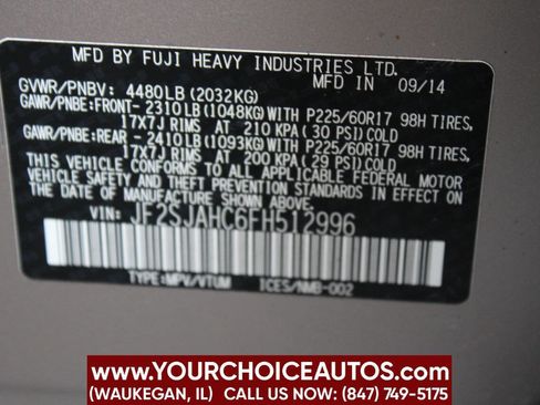 Used 2015 Subaru Forester 2.5i Limited image 32