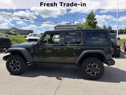 Certified 2023 Jeep Wrangler Unlimited Rubicon 4xe w/ Dual Top Group AWD/4WD image 7
