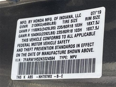 Used 2019 Honda CR-V EX image 29