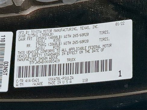 Used 2022 Toyota Tundra Limited image 29