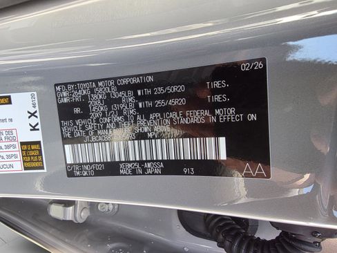 New 2026 Lexus RZ 450e AWD image 33