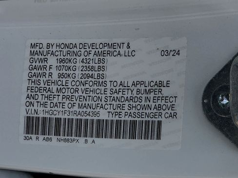 Used 2024 Honda Accord EX image 28