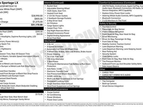 Certified 2024 Kia Sportage LX AWD/4WD image 14