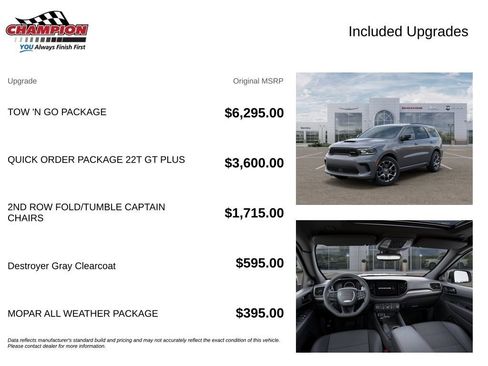 New 2026 Dodge Durango GT w/ Tow 'N Go Package AWD/4WD image 6