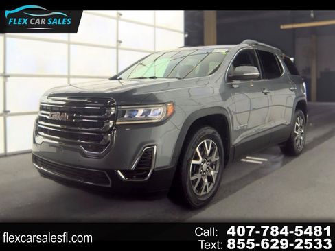 Used 2021 GMC Acadia SLE w/ Driver Convenience Package FWD image 1