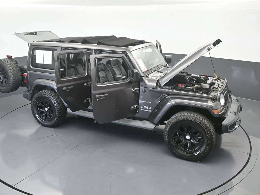 Used 2018 Jeep Wrangler Unlimited Sahara AWD/4WD image 68