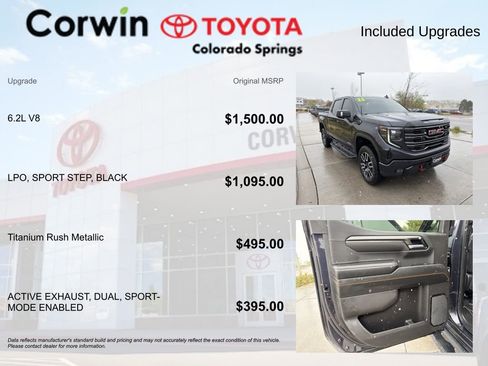 Used 2025 GMC Sierra 1500 AT4 AWD/4WD image 4