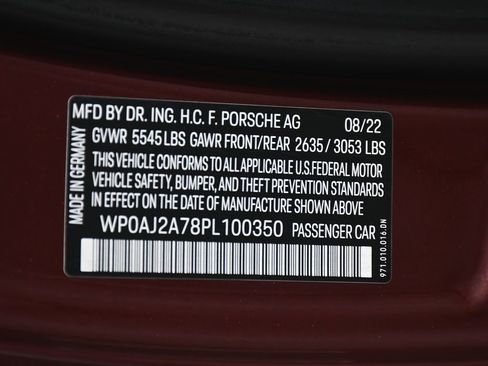 Used 2023 Porsche Panamera Platinum Edition image 20