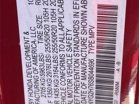 New 2025 Honda Pilot Touring image 28