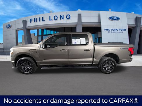 Certified 2023 Ford F150 Lightning Lariat w/ Equipment Group 511A High AWD/4WD image 2