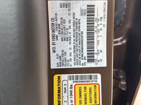 Used 2022 Ford Bronco Sport Big Bend w/ Convenience Package AWD/4WD image 39