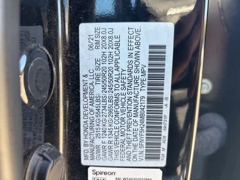 Used 2021 Honda Pilot Special Edition image 21