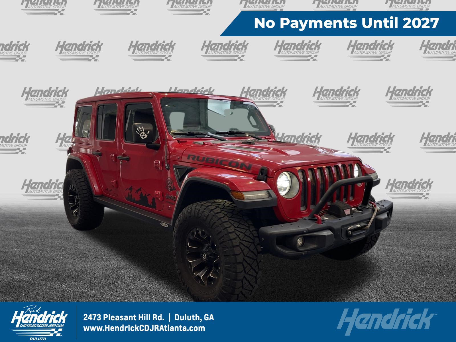 Used 2020 Jeep Wrangler Unlimited Rubicon AWD/4WD image 1