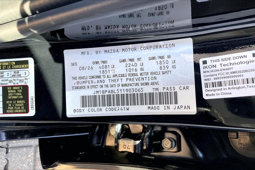 New 2026 MAZDA MAZDA3 s Sport FWD image 14